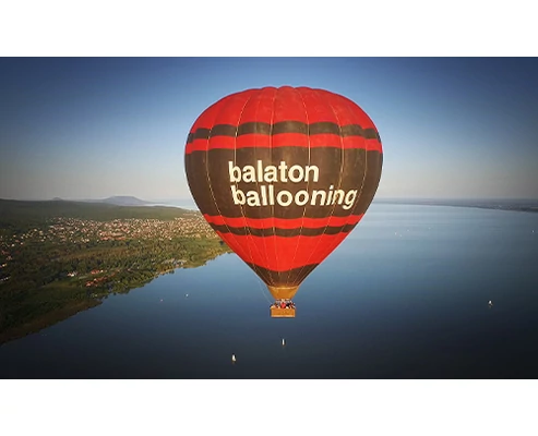 Hőlégballonos túra a Balatonnál
