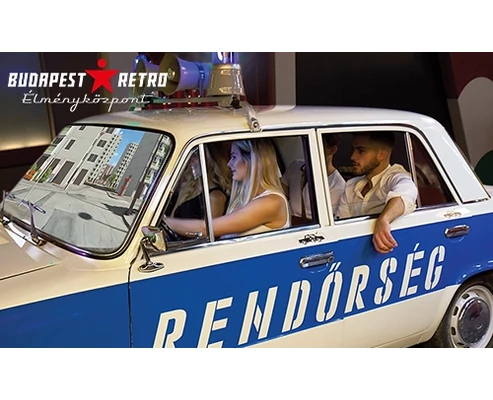 Budapest Retro Élményközpont belépő retro hot doggal