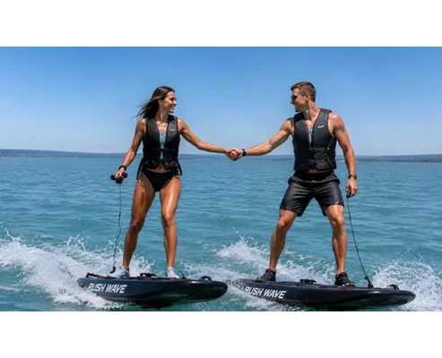 50 perces E-surf kaland a Velencei-tónál 2 fő részére, E-Xtreme