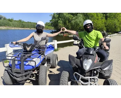 Kalandos quad randi – ketten a szabadban, két gépen