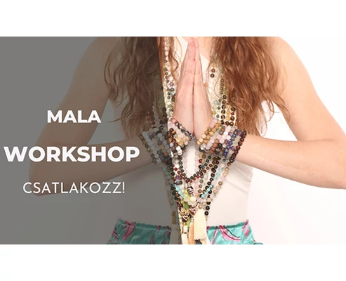 Páros Mala-karkötő készítő workshop welcome itallal