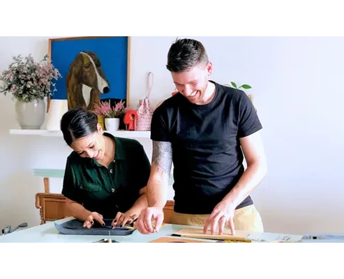 Páros designer bőrkiegészítő workshop – alkossatok stílusos emlékeket
