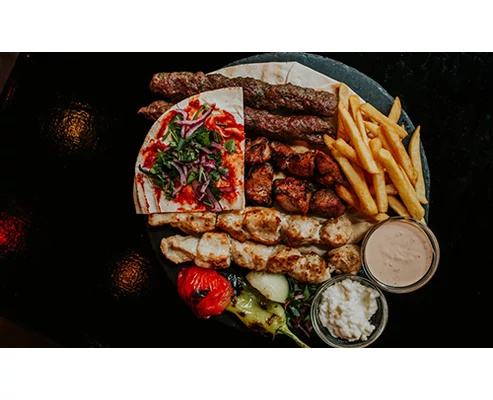 Páros menü a Noor étteremben, shisha élménnyel