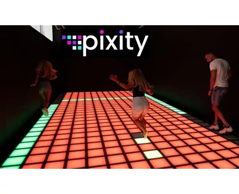 Ahol ledből van a szőnyeg is: Belépő max 3 fő részére a PIXITY kalandjaira