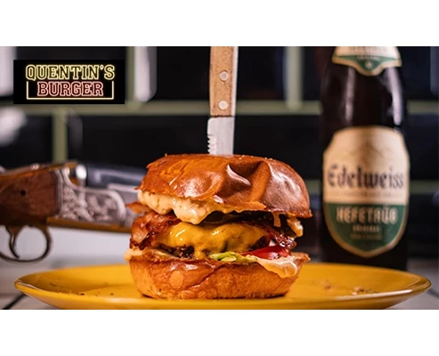 Tarantino-ihlette páros gasztokaland a Quentin’s Burgerben