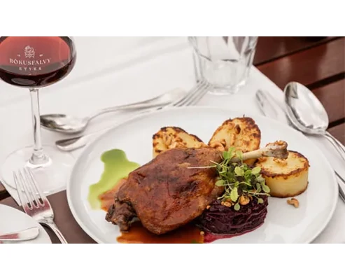 2 fogásos gourmet menü kettőtöknek a Rókusfalvy Fogadóban