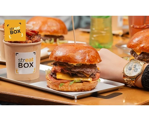 Választható étlapunk aktuális hamburger menü kínálatából 2 db