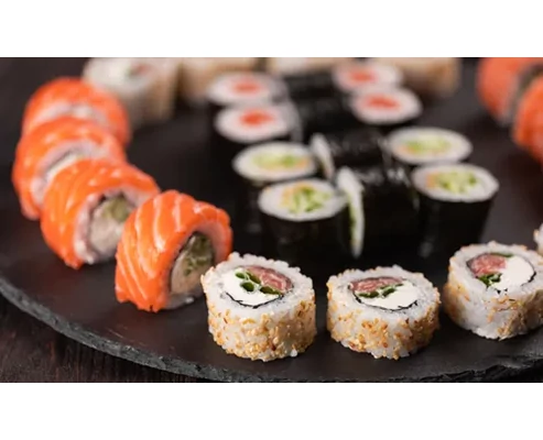 Prémium sushi válogatás kettőtöknek desszerttel a belvárosban