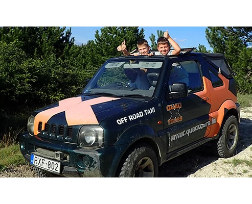 Miniszafari terepjárótúra felnőtteknek vagy gyerekeknek