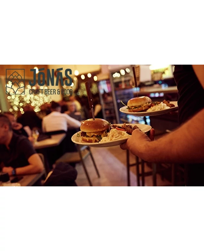 Páros Jónás Craft Beer &amp; Food menü sörrel vagy limonádéval