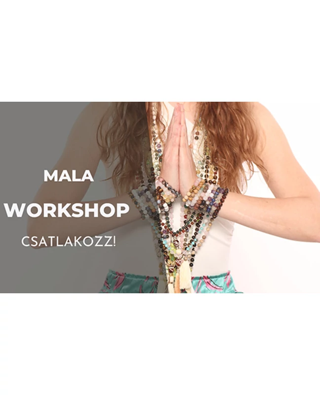 Páros Mala-karkötő készítő workshop welcome itallal