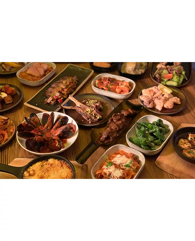 Díjnyertes La merienda de Tapassio: tapas menü két fő részére