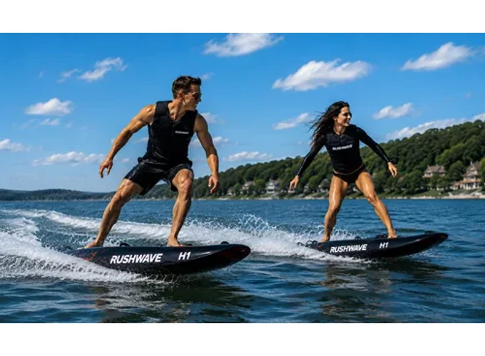 30 perces E-surf kaland a Velencei-tónál 2 fő részére, E-Xtreme