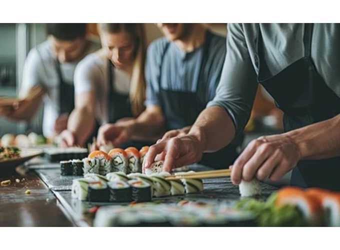Páros exkluzív sushi workshop a Hanami Étteremben