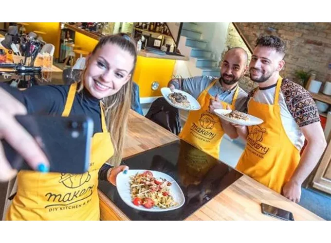 3 fogásos gasztro workshop a Budapest Makery-ben 1 fő részére