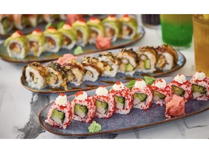 2 fogásos japán sushi élménycsomag desszerttel 2 főre 