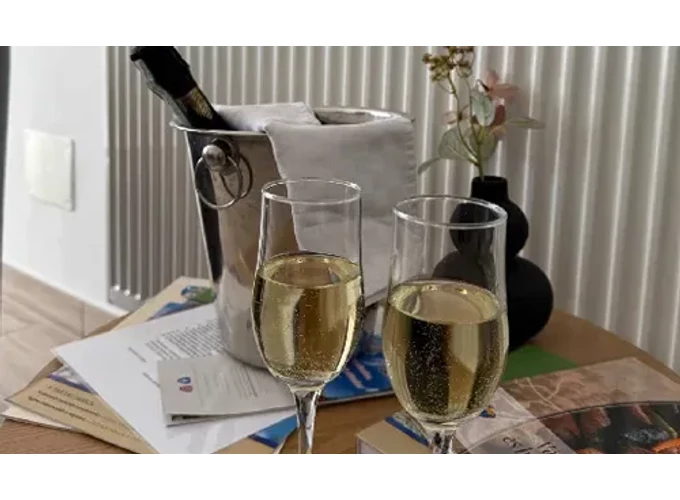 Romantikus pihenés pezsgővel vagy proseccoval