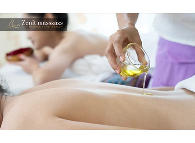 Páros 60 perces aromaolajos thai masszázs
