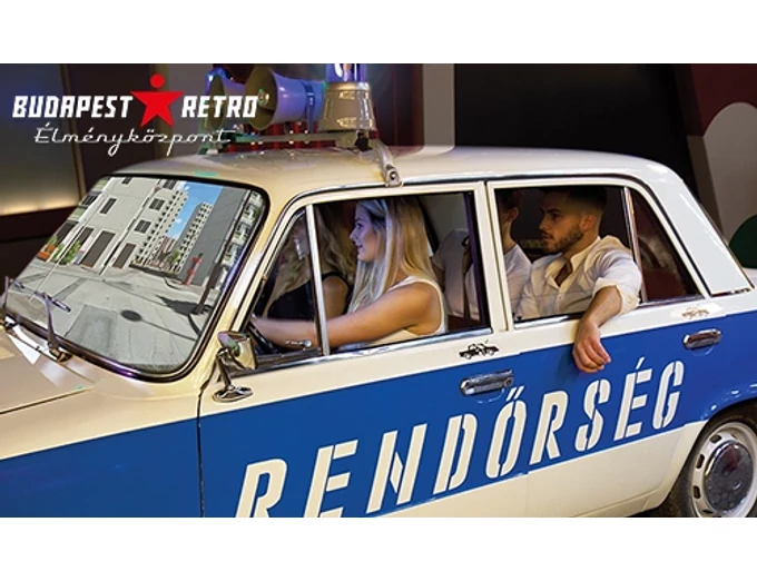 Budapest Retro Élményközpont belépő retro hot doggal