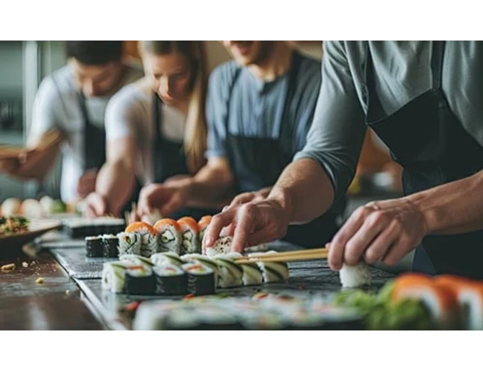 Páros exkluzív sushi workshop a Hanami Étteremben