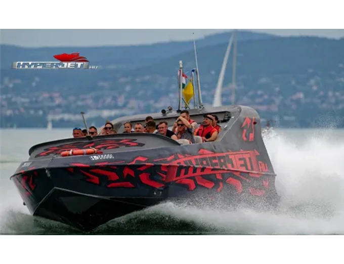 20 perces „ADRENALIN” élményhajózás 4 fő részére Siófokon