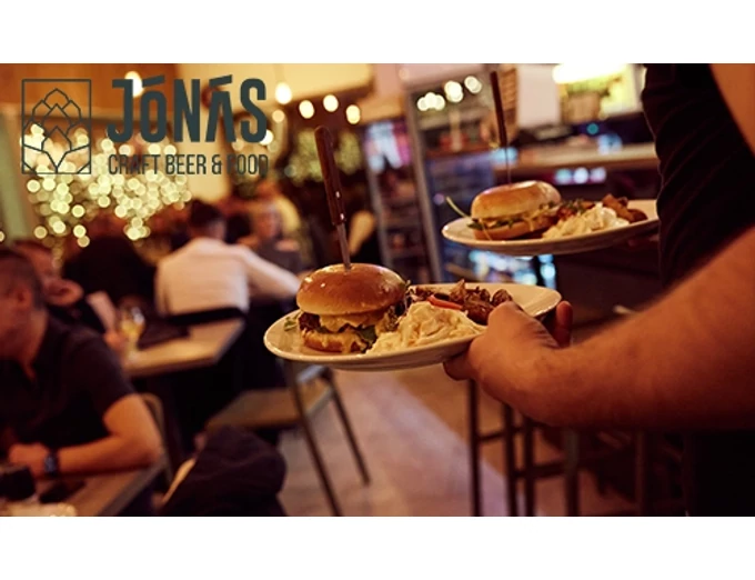 Páros Jónás Craft Beer & Food menü sörrel vagy limonádéval
