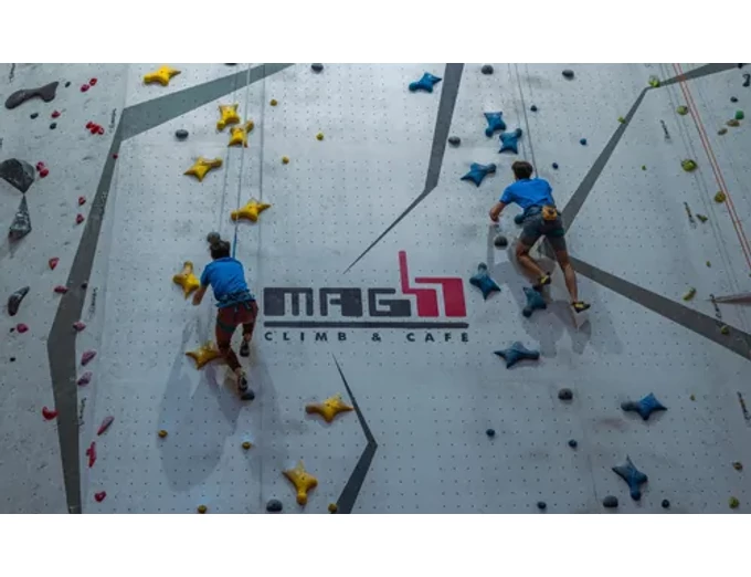 Prémium páros mászóélmény falmesterrel a MAG47-ben, MAG47 Climb & Cafe