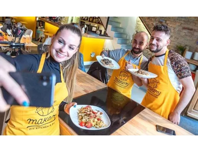 3 fogásos gasztro workshop a Budapest Makery-ben 1 fő részére