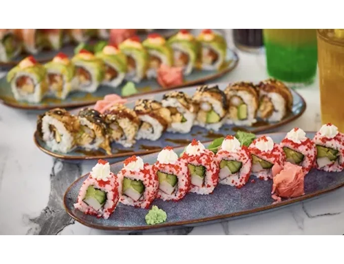 2 fogásos japán sushi élménycsomag desszerttel 2 főre 