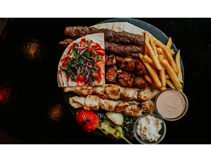 Páros menü a Noor étteremben, shisha élménnyel