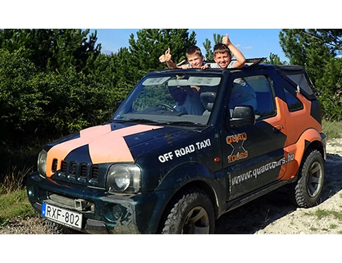 Terepjárós szafariprogram kicsiknek és nagyoknak