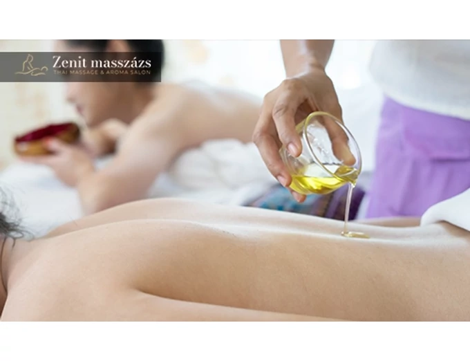 Páros 60 perces aromaolajos thai masszázs